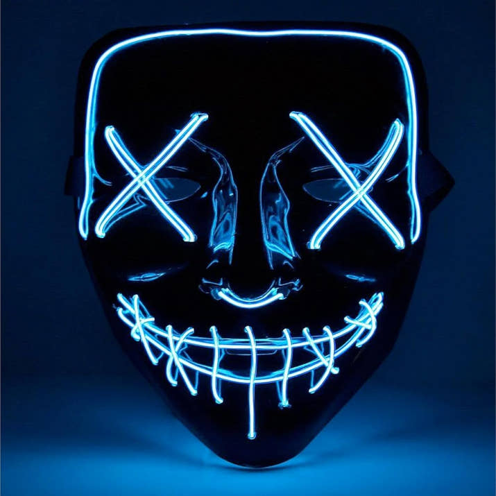 Electrifying LED Horror Mask™
